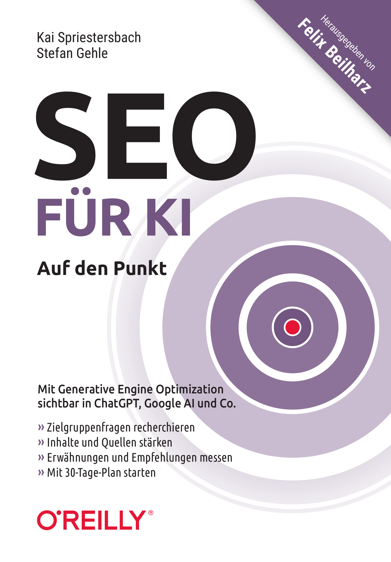 SEO für KI von Kai Spriestersbach und Stefan Gehle – finales Cover