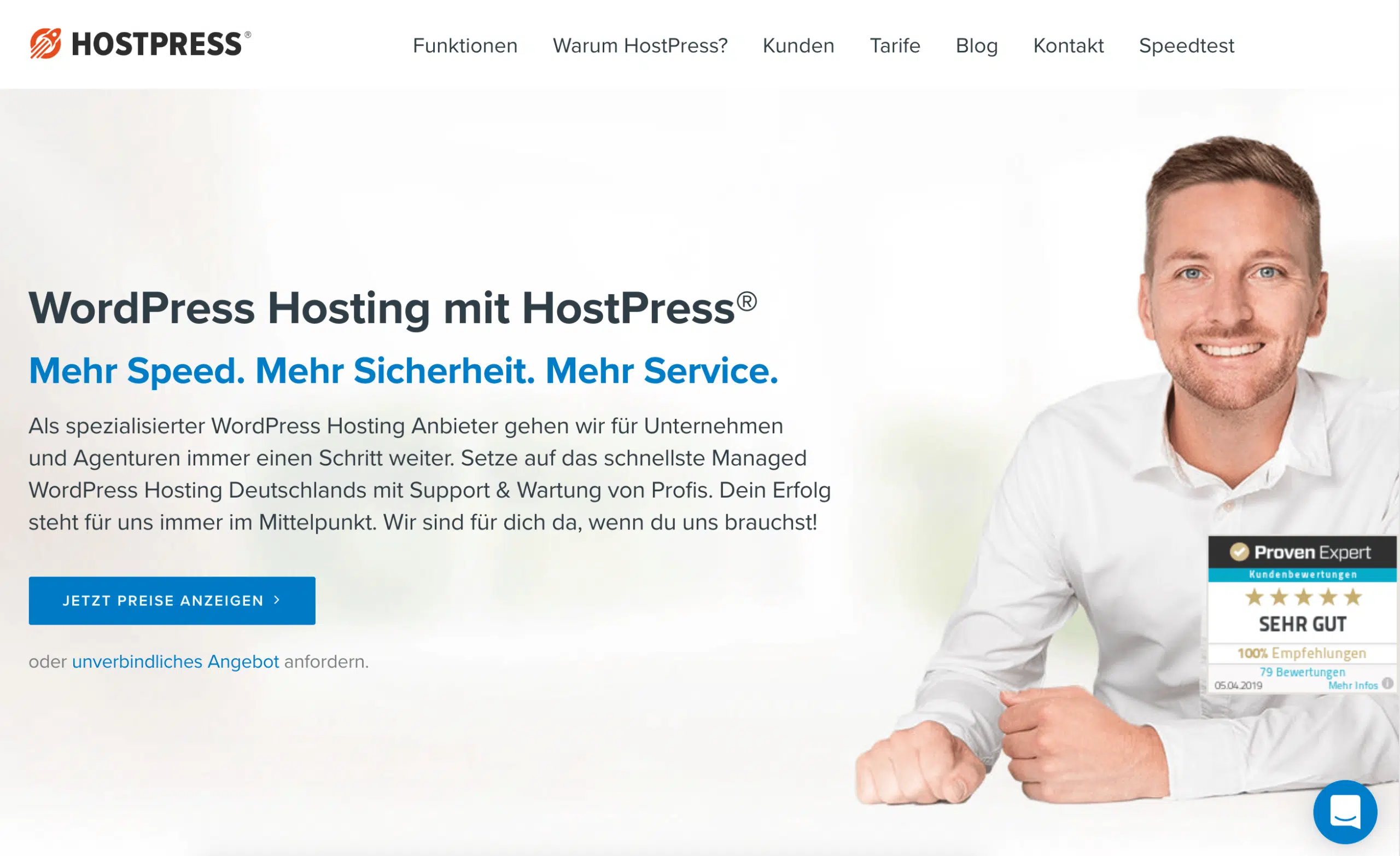 hostpress WordPress-Hosting