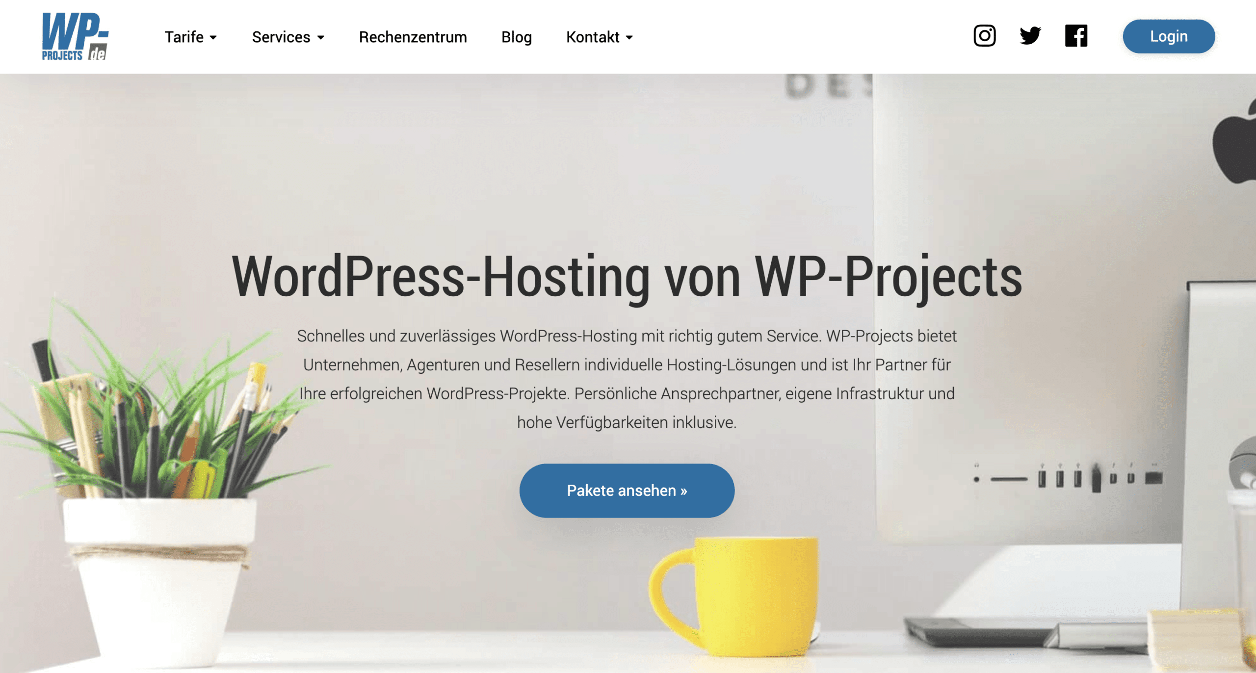 WP-Projects WordPress-Hosting