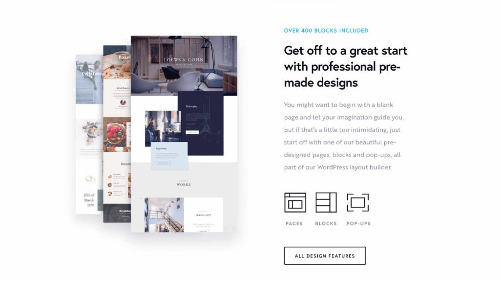 Brizy layouts