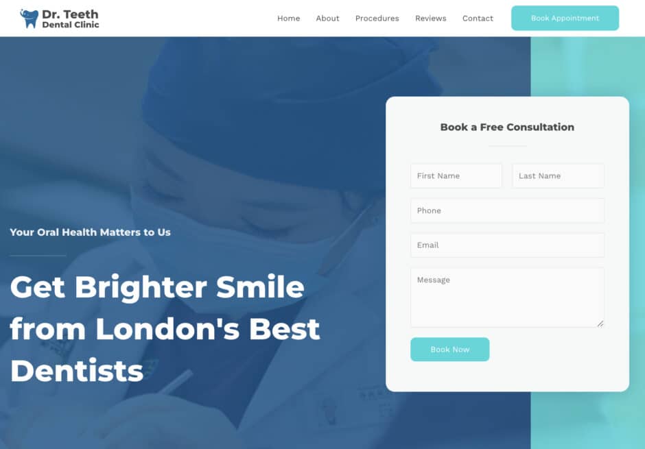 Astra Zahnarzt Template