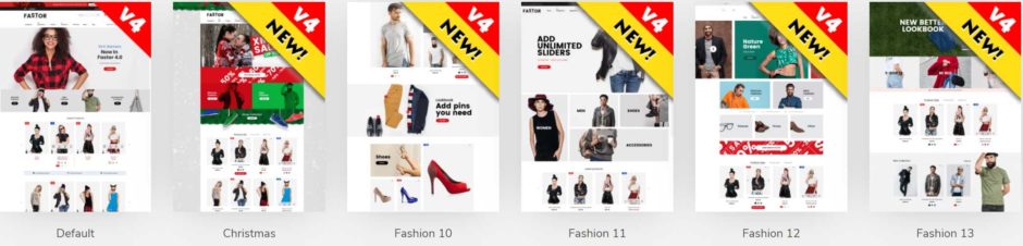 Fastor Shopify Theme Demos