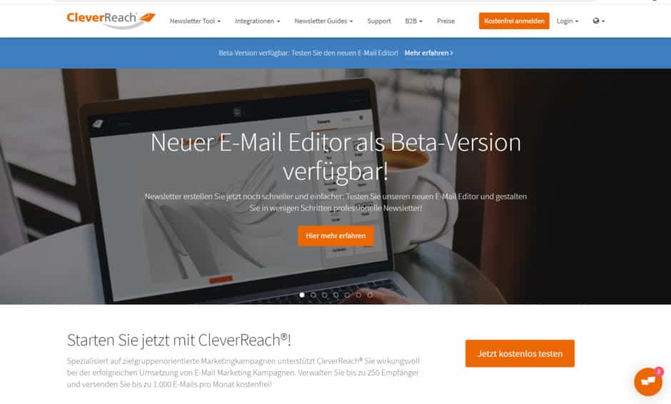 Newsletter-Tool CleverReach