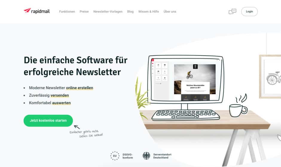 Newsletter-Tool Rapidmail