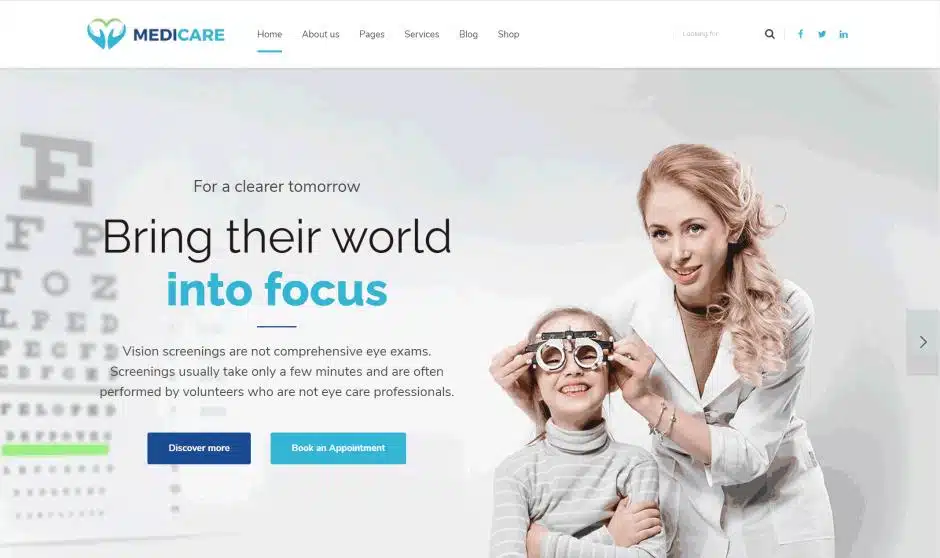 WordPress Theme Medicare