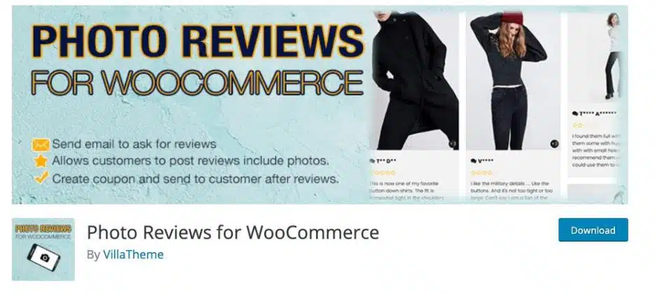 Photo Reviews for WooCommerce