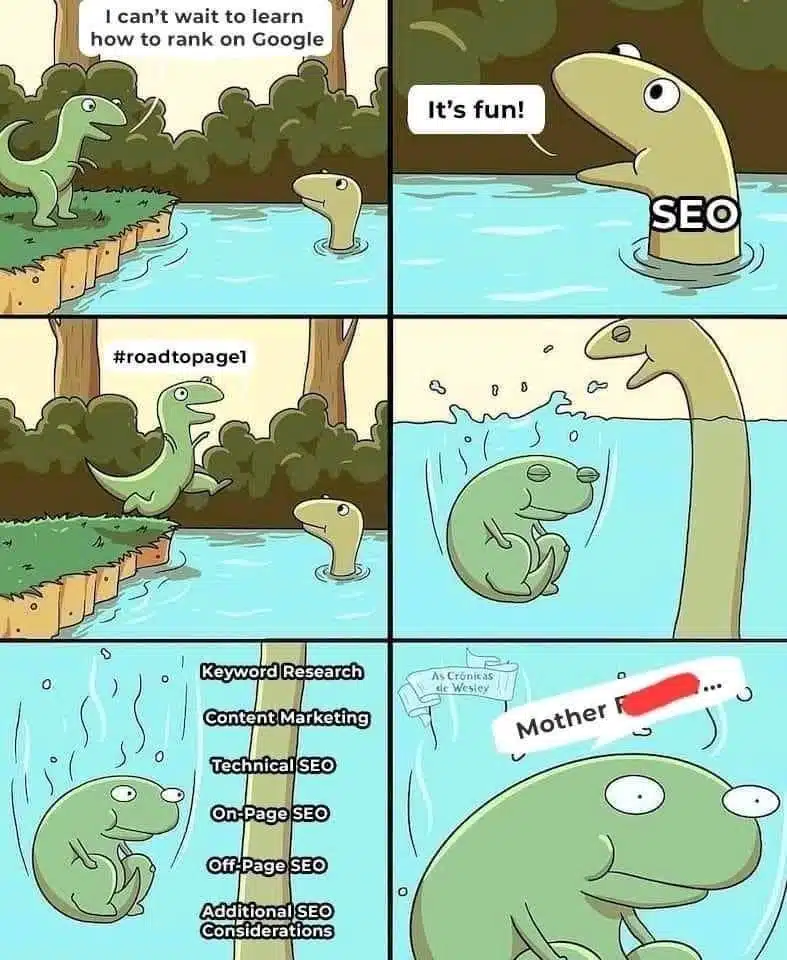 SEO is not easy!