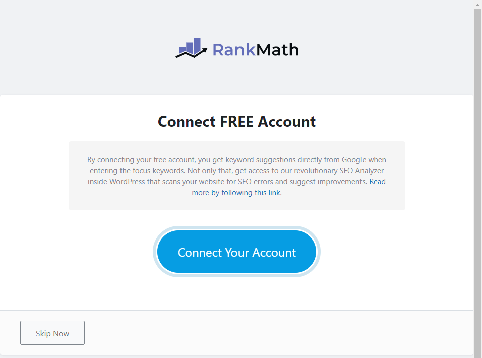 rankmath-install-connect RankMath Pro + Free Testbericht + Tutorial