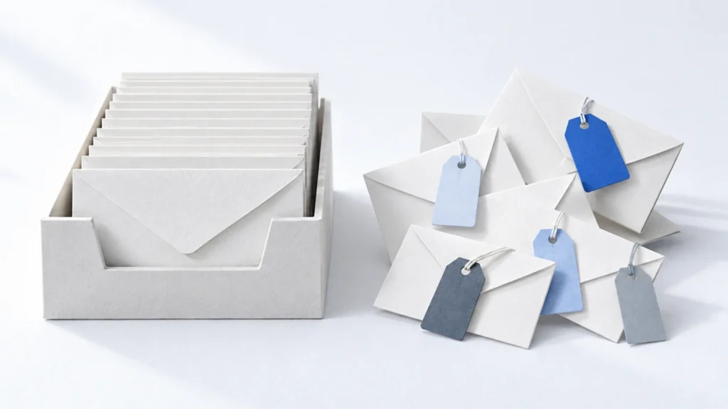 Tagbasiertes E-Mail-Marketing: Segmentierung mit Tags und Listen (KI-generiert)
