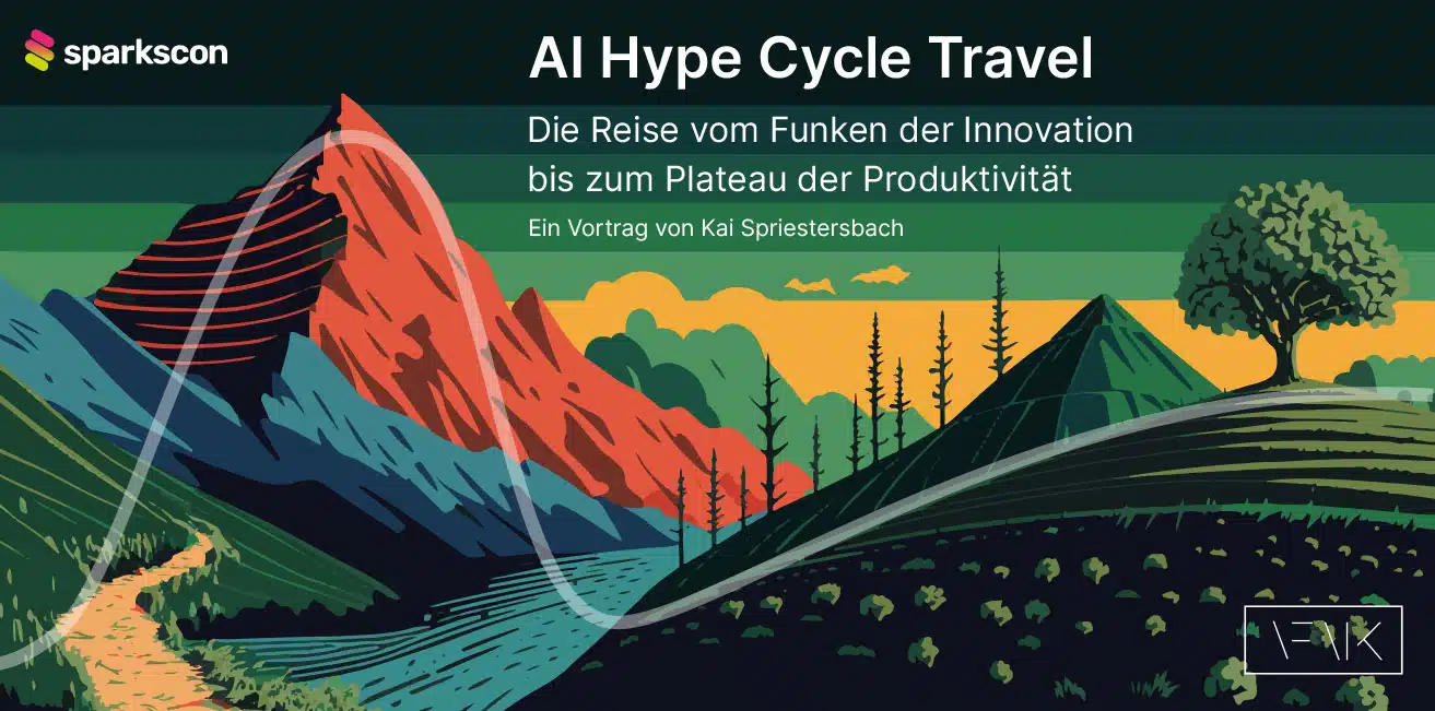 AI Hype Cycle Travel: Eine geführte Reise vom Funken der Innovation bis zum Plateau der Produktivität