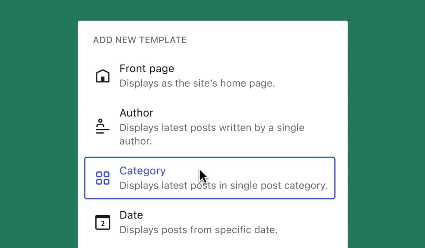 WordPress 6.0 enthält darübefr hinaus fünf neue Templates