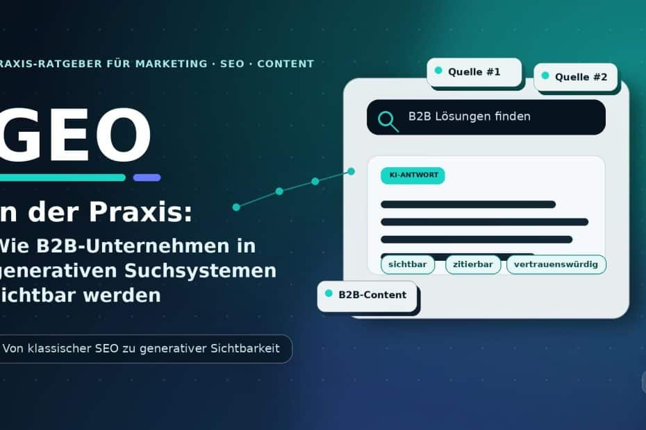Teaserbild geo b2b generative suche