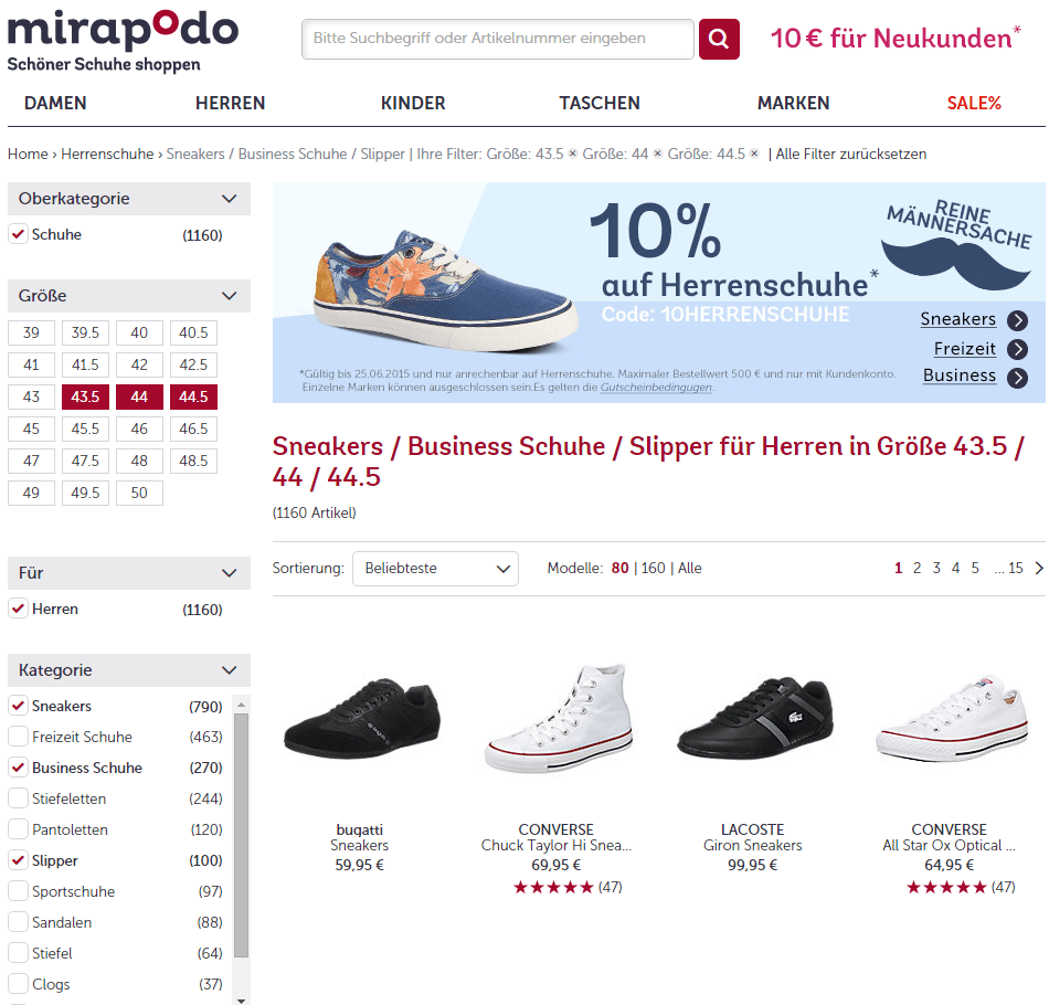 mirapodo.de